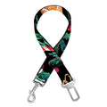 Watercolor Gingerbread Pattern Print Dog Seat Belt
