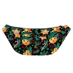 Watercolor Gingerbread Pattern Print Fanny Pack