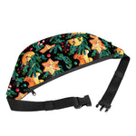 Watercolor Gingerbread Pattern Print Fanny Pack