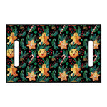 Watercolor Gingerbread Pattern Print Golf Cart Seat Cover