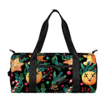 Watercolor Gingerbread Pattern Print Gym Bag