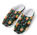Watercolor Gingerbread Pattern Print Mesh Casual Shoes