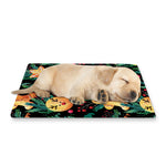 Watercolor Gingerbread Pattern Print Pet Cooling Mat Cover