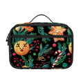 Watercolor Gingerbread Pattern Print Portable Lunch Bag