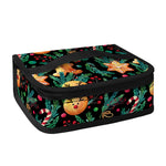 Watercolor Gingerbread Pattern Print Small Lunch Bag