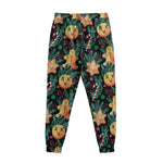 Watercolor Gingerbread Pattern Print Sweatpants