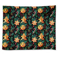 Watercolor Gingerbread Pattern Print Tapestry