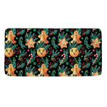 Watercolor Gingerbread Pattern Print Towel