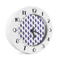 Watercolor Grape Pattern Print Alarm Clock