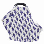 Watercolor Grape Pattern Print Baby Seat Cover