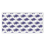 Watercolor Grape Pattern Print Beach Towel