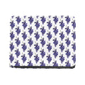 Watercolor Grape Pattern Print Bifold Wallet