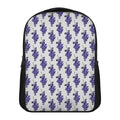 Watercolor Grape Pattern Print Casual Backpack