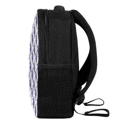 Watercolor Grape Pattern Print Casual Backpack