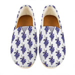 Watercolor Grape Pattern Print Casual Shoes