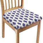 Watercolor Grape Pattern Print Chair Cushion Cover