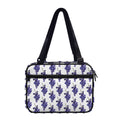 Watercolor Grape Pattern Print Double Strap Bible Bag