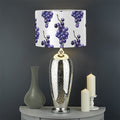 Watercolor Grape Pattern Print Drum Lamp Shade
