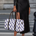 Watercolor Grape Pattern Print Duffle Bag