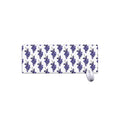 Watercolor Grape Pattern Print Extended Mouse Pad