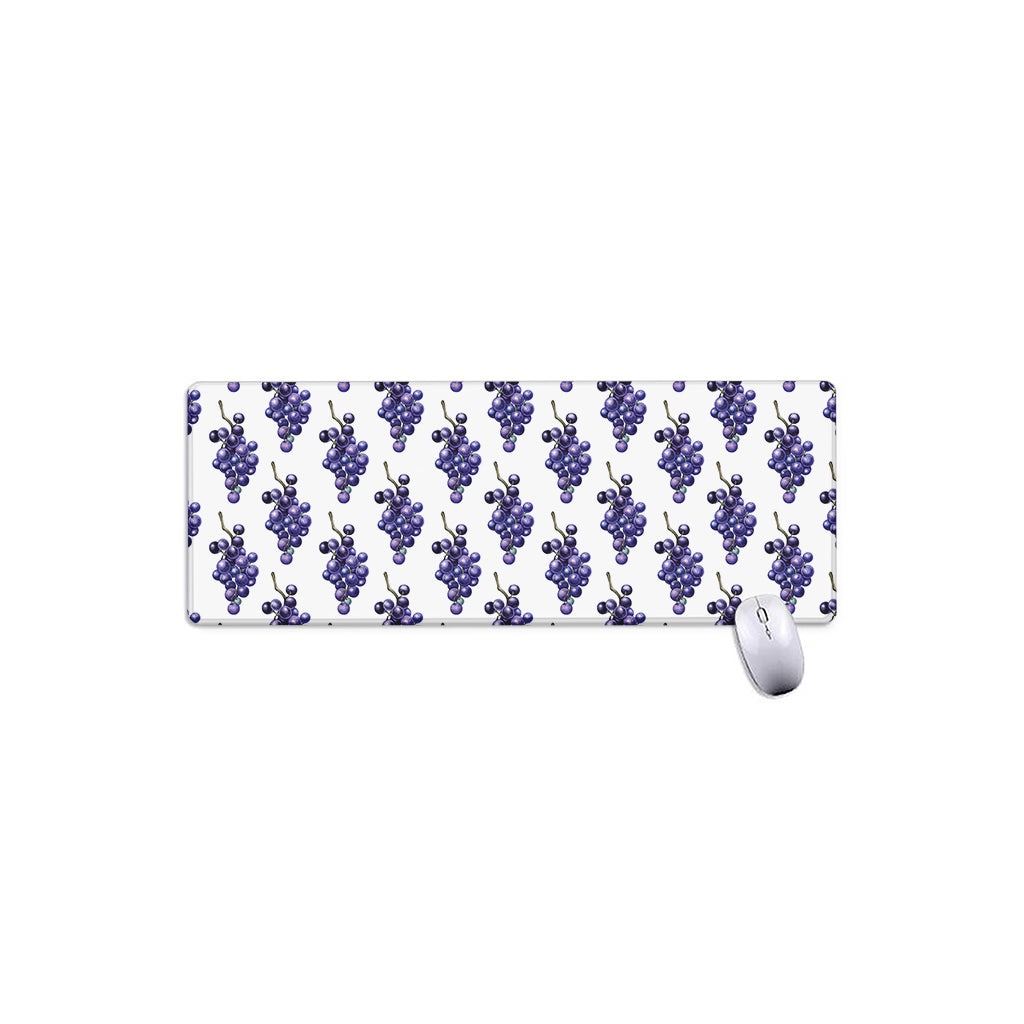 Watercolor Grape Pattern Print Extended Mouse Pad