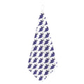 Watercolor Grape Pattern Print Hand Towel