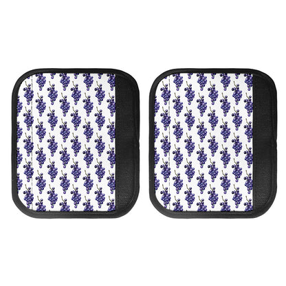 Watercolor Grape Pattern Print Handle Covers