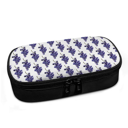 Watercolor Grape Pattern Print Insulin Cooler Travel Case