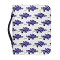 Watercolor Grape Pattern Print Leather Bible Cover