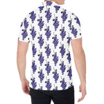 Watercolor Grape Pattern Print Men's Shirt