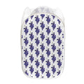 Watercolor Grape Pattern Print Mesh Laundry Hamper