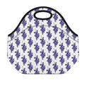 Watercolor Grape Pattern Print Neoprene Lunch Bag