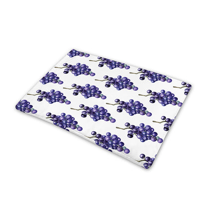 Watercolor Grape Pattern Print Pet Cooling Mat Cover