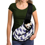 Watercolor Grape Pattern Print Pet Sling Carrier
