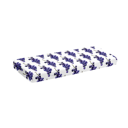 Watercolor Grape Pattern Print Piano Keyboard Cover