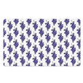 Watercolor Grape Pattern Print Polyester Doormat