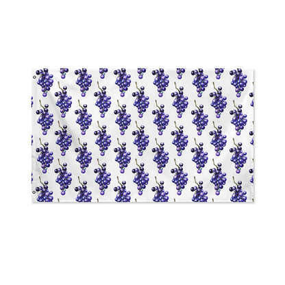 Watercolor Grape Pattern Print Polyester Flag