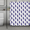 Watercolor Grape Pattern Print Polyester Shower Curtain