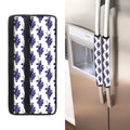 Watercolor Grape Pattern Print Refrigerator Handle Covers