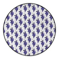 Watercolor Grape Pattern Print Round Floor Mat