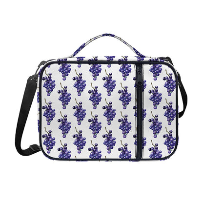 Watercolor Grape Pattern Print Shoulder Strap Bible Bag