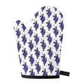 Watercolor Grape Pattern Print Single Oven Mitt