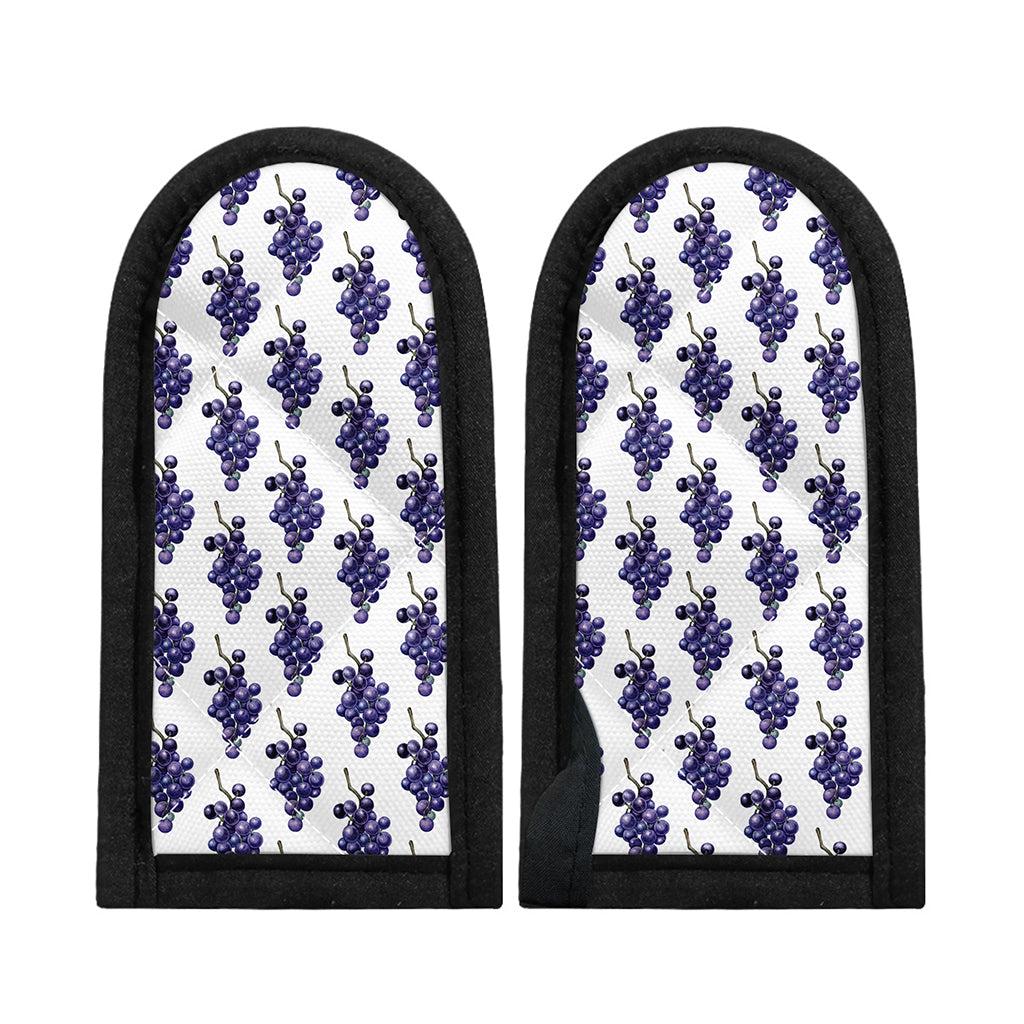 Watercolor Grape Pattern Print Skillet Handle Cover