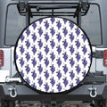 Watercolor Grape Pattern Print Tire Cover