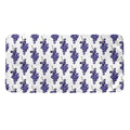 Watercolor Grape Pattern Print Towel