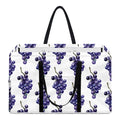 Watercolor Grape Pattern Print Utility Tote Bag