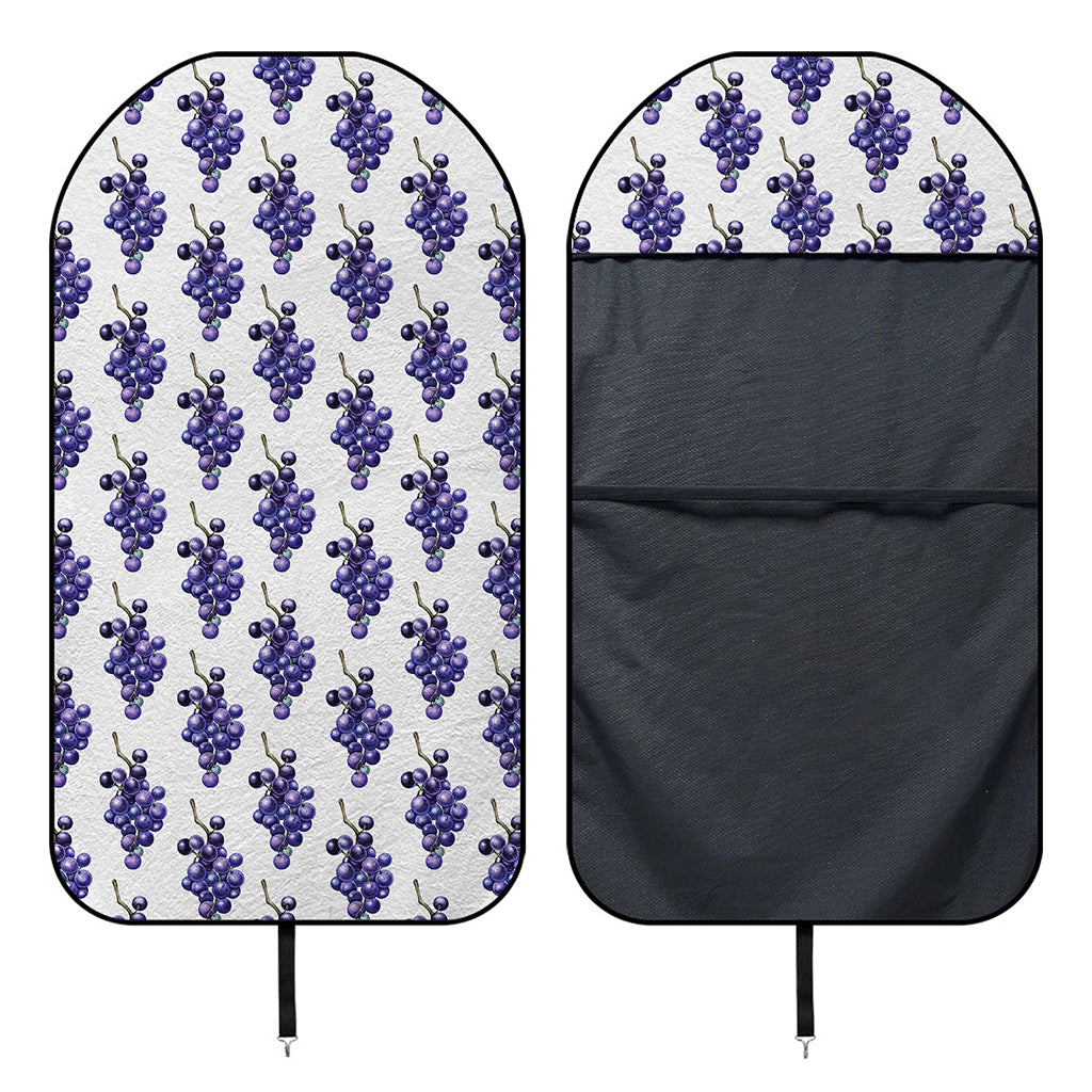 Watercolor Grape Pattern Print Waterproof Car Seat Cover