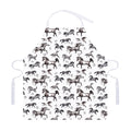 Watercolor Horse Pattern Print Adjustable Apron