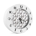 Watercolor Horse Pattern Print Alarm Clock