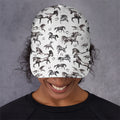 Watercolor Horse Pattern Print Baseball Cap